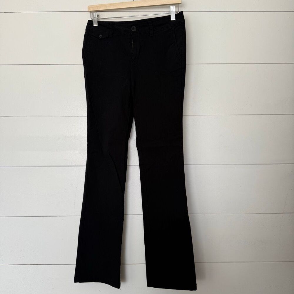 DKNY Women’s 2 Black Wash Flare Pull on Jeans Denim